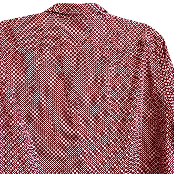 Ted Baker Long Sleeve Geometric Print Shirt - Picture 9 of 13